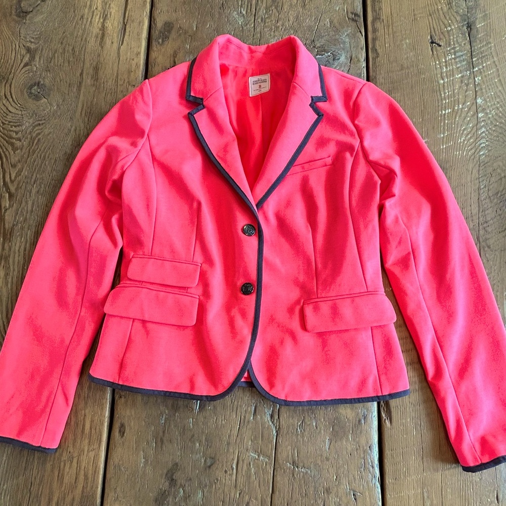 GAP Neon Pink Prep Blazer